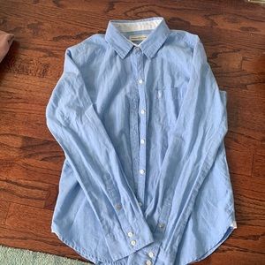 Abercrombie blue button down